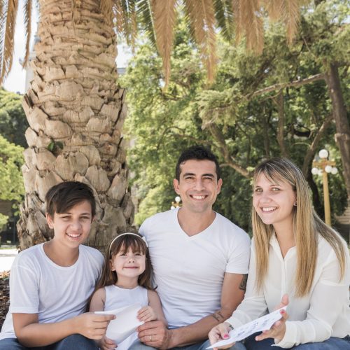 fathers-day-concept-with-family-outdoors